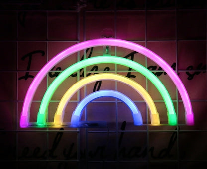 Tropical Neon LED Table Lights