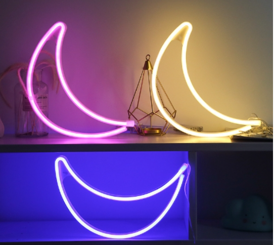 Tropical Neon LED Table Lights