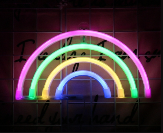Tropical Neon LED Table Lights